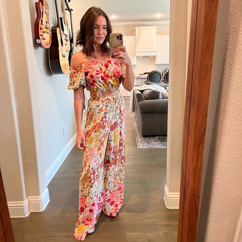 Floral Wide-Leg Pants from Petal & Pup